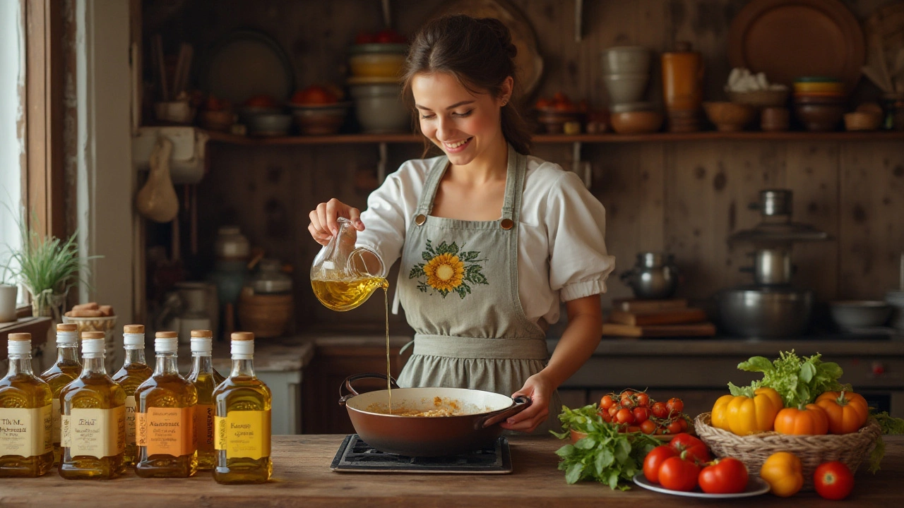 Полезные масла для здоровья при жарке