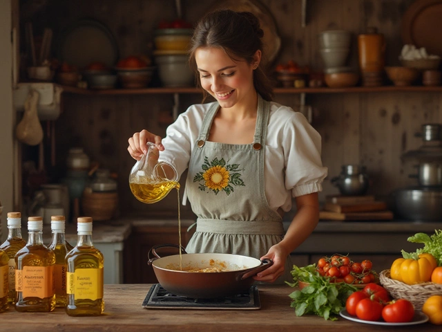 Полезные масла для здоровья при жарке