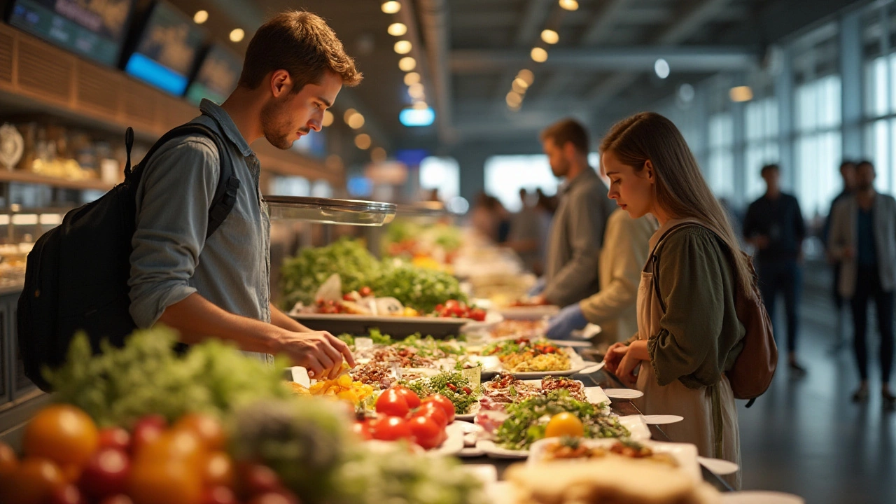 Лучшие продукты питания перед долгим перелетом: советы и секреты