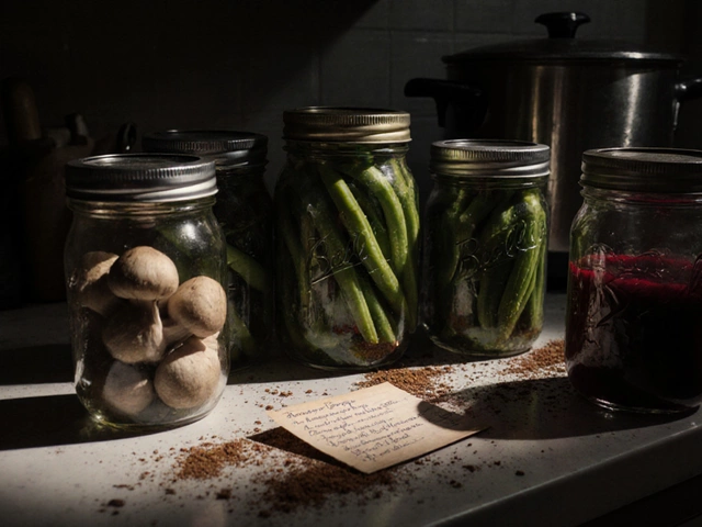 Какие продукты могут стать причиной ботулизма при консервации овощей?